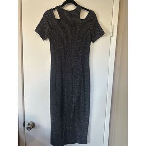 Go Fashion London Cutout Shoulder Dress | Chic Evening Style | Women’s S